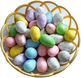 Húsvéti tojás színes kosárban 30 db húsvéti dísz Húsvét