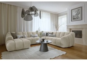 Bézs sarokkanapé (jobb oldali-U alakú) Shell – Miuform