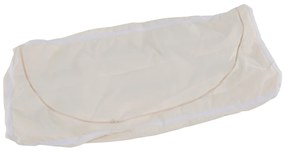 Kerti tárolódoboz/pad, fekete/természetes/krém,BEMUS