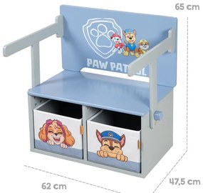 Kék gyerek pad Paw Patrol – Roba