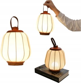 Vezeték nélküli Led Asztali Lámpa Elegáns Stílus Retro Lámpa 4000 mAh Nyár