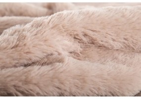 Barna műszőrme takaró 150x200 cm Ruby – Tiseco Home Studio