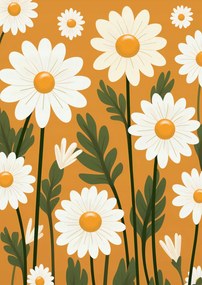 Poszter 67,5x95cm Napsütötte kert