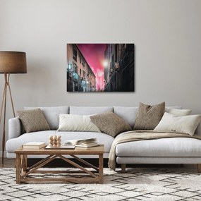 Tűzijáték Marseille-ben (70x50 cm)