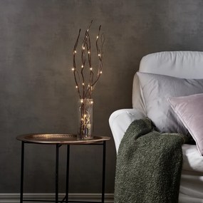 Barna fénydekoráció ø 8 cm Willow – Star Trading