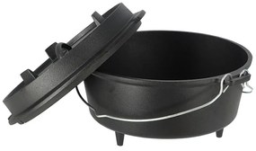 Öntöttvas holland sütő, 6,5 literes