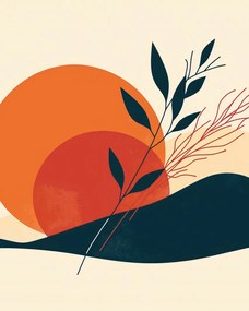 Poszter 40x50cm Alkonyat a csendben