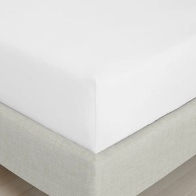 Fehér gumis pamut-perkál lepedő 90x190 cm Cotton Percale – Bianca