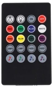 Aigostar - 3m LED RGB kültéri dimmelhető szalag 24W 12V IP65 + távirányító