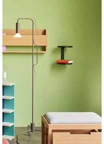 Fekete többszintes fali polc 25,5 cm Oto – Hübsch