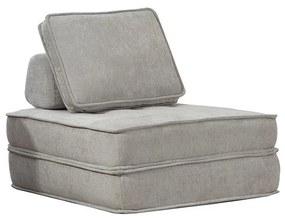 CALMERO kinyitható, multifunkciós kanapé – világosszürke