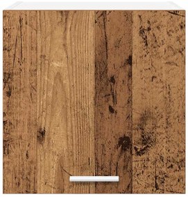 Függő szekrény Riga 2 pcs Régi fa és fehér 40 x 31 x 40 cm