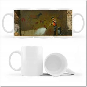 Fotó bögre Banksy Művészet eltávolítása