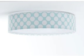 LED mennyezeti lámpa GALAXY KIDS LED/24W/230V zöld-fehér pöttyös