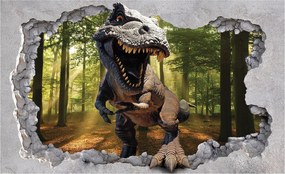Fotótapéta Dinoszauruszok T-Rex a dzsungelben Jurassic World Kalandok 350x250 +ragasztó
