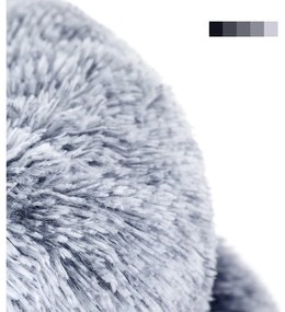 Kutyaágy, kerek macskaágy,s-es méretű, szürke | feandrea