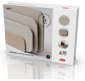 Vágódeszka készlet 3 db-os 26,5x35,5 cm Choptima – Rosti