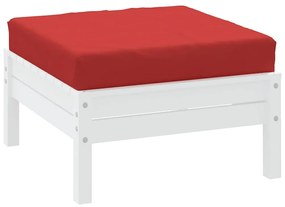 piros oxford szövet raklappárna 60x60x9,5 cm