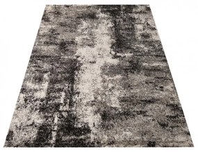 Modern bézs-barna mintás szőnyeg a nappaliba Szélesség: 80 cm | Hossz: 150 cm