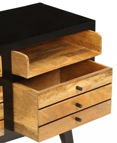 tömör mangófa TV-szekrény 120 x 30 x 50 cm