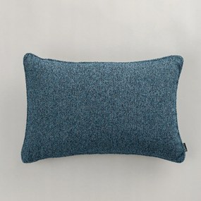 Párnahuzat 60x40 kék-sötétkék melange