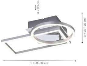 Leuchten Direkt 14031-55 - LED Mennyezeti lámpa IVEN LED/18W/230V