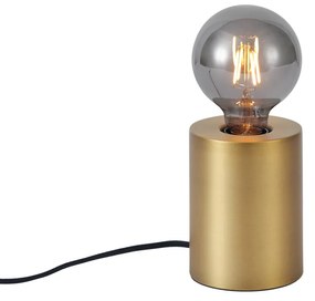 Modern asztali lámpa sárgaréz 13 cm - Cylinder