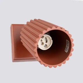 Sollux SL.1635 - Fali spotlámpa KARBON 1xGU10/10W/230V piros