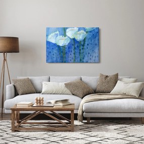 Kép - fehér tulipán (90x60 cm)