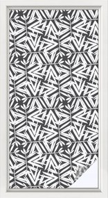 Öntapadós Ablakrács Adatvédelem Geometrikus levelek 50x100