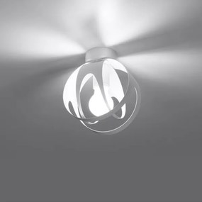 Sollux SL.1082 - Felületre szerelhető csillár TULOS 1xE27/60W/230V fehér