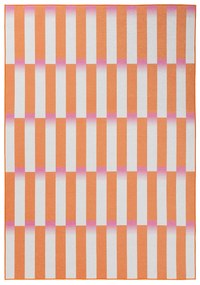 Flat Weave Rug Rory Orange 15x15 cm Sample