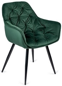 Zöld Bársony Étkezőszék. POLA