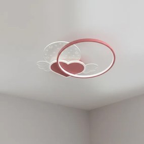 Brilagi - LED gyermek mennyezeti lámpa LOVE LED/48W/230V 3000/4500/6000K rózsaszín