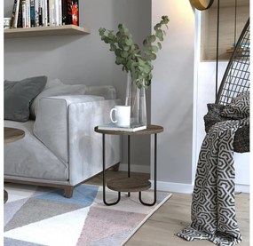 Kisasztal CORRO 45x40 cm barna