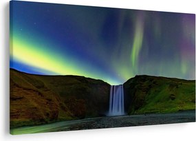 Kép - Aurora Borealis Izlandon (90x60 cm)