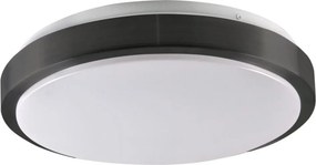 POLUX 327307 BENEDYTK Ufo Lámpa Fehér, Fekete E27 IP20