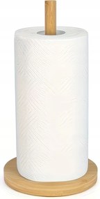 Konyhai állvány fából készült bambusz papírtörlő