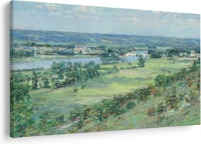 Kép - Theodore Robinson, The Valley of the Seine, From the Hills of Giverny, reprodukciók (90x60 cm)