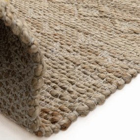 Natúr színű kézi szövésű jutakeverék szőnyeg 200x290 cm Asher Natural – Asiatic Carpets