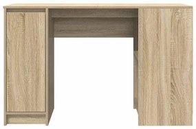 sonomatölgy színű forgácslap íróasztal 120x42x76 cm