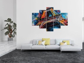 Kép - Az Eiffel-torony festménye II. (150x105 cm)