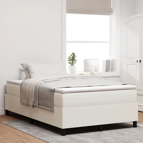 Boxspring ágy matraccal Krém Kicsi Franciaágy Kordbársony szövet