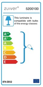 Urban asztali lámpa aranyszínű talpazattal - Zuiver