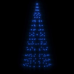 kék LED karácsonyfa zászlórúdra 200 LED 180 cm
