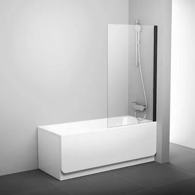 Ravak Pivot kádparaván 140x80 cm fekete 79840300z1 PVS180TBL