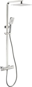 NAESBY termosztátos zuhanyszett, fényes króm