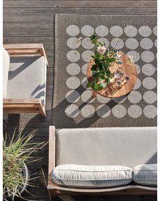 Barna-bézs kültéri-beltéri futószőnyeg 70x240 cm Hugo Walnut Linen – Pappelina