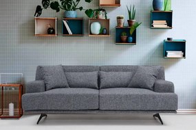 Design kanapé Kessya 200 cm szürke