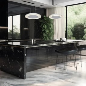 LED függeszték kábellel PIATTINO LED/30W/230V 2700/3200/4000K átm. 40 cm fehér